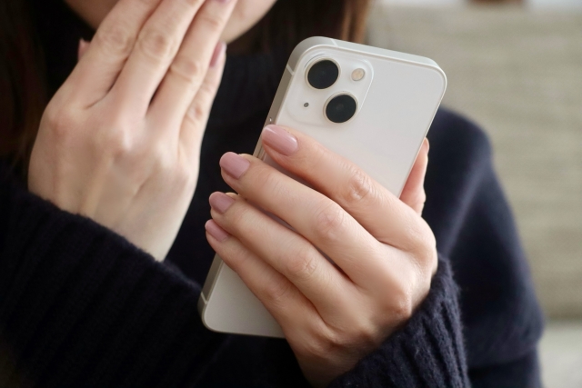 スマホで不安な人